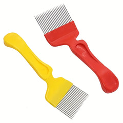 Beekeeping Tools 21 Pin Honey Forks Straight Needles Stainless Steel Sparse Rake