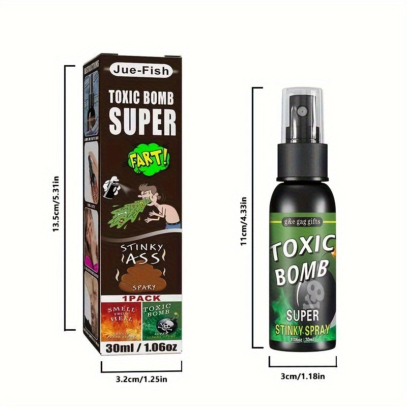 Prank Odor Spray for Fun and Entertainment - Novel Toy for Jokes and Gags