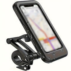 Waterproof Bicycle Phone Holder 360 Rotatable Bracket
