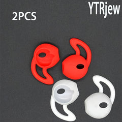 2pcs Silicone Earphone Sleeves Anti-loss Anti-slip Ear Caps Ear Plugs