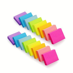 Sticky Notes 3x5 Bright Colors Self Stick Pads 16 Pack 75 Sheets Pad