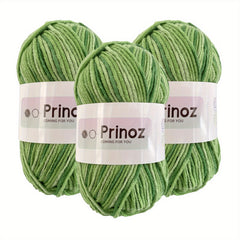 Colored Yarn Set for Crocheting & Knitting - 50g Acrylic Yarn
