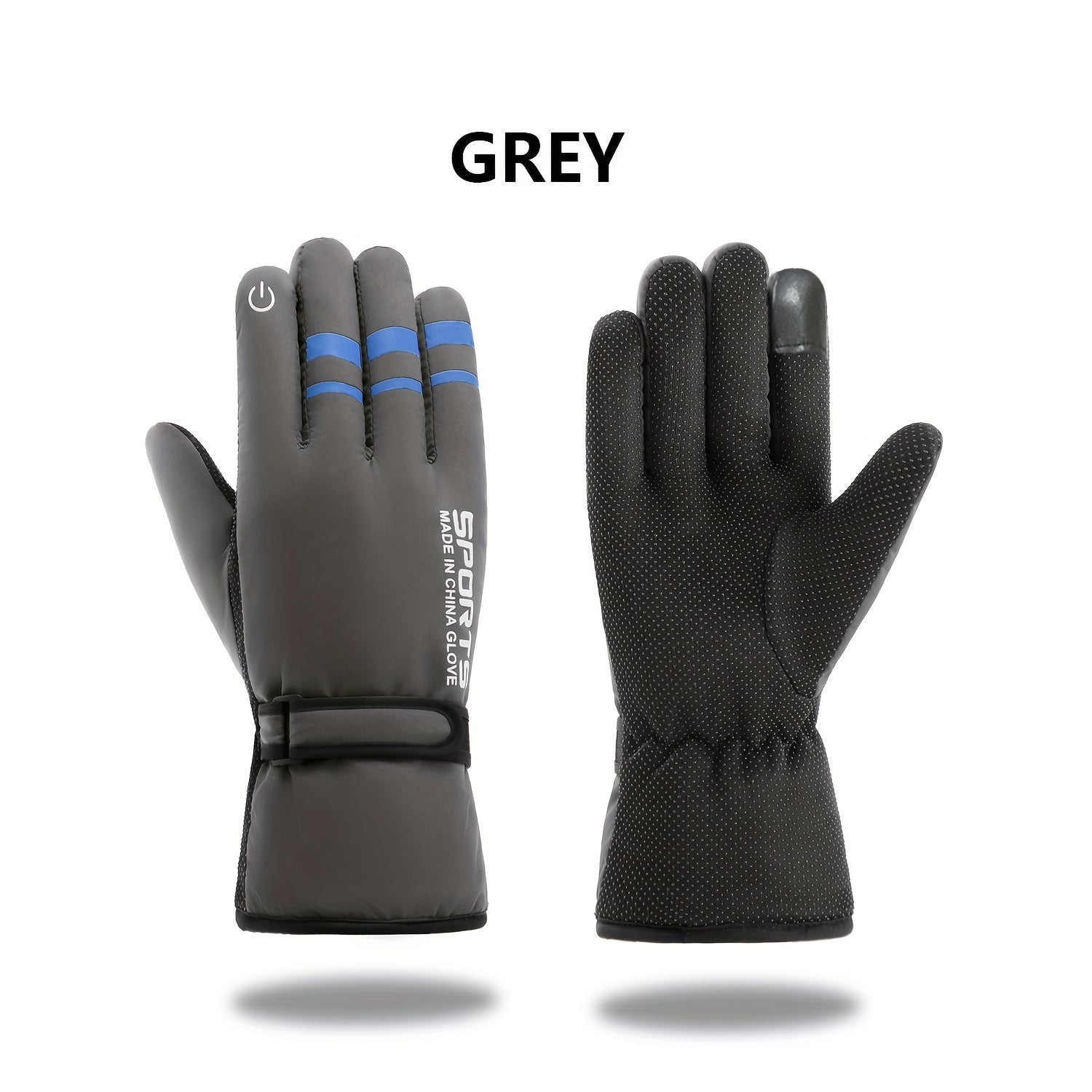 Thickened Skiing & Cycling Gloves Touch Screen Silicone Warm Keeping