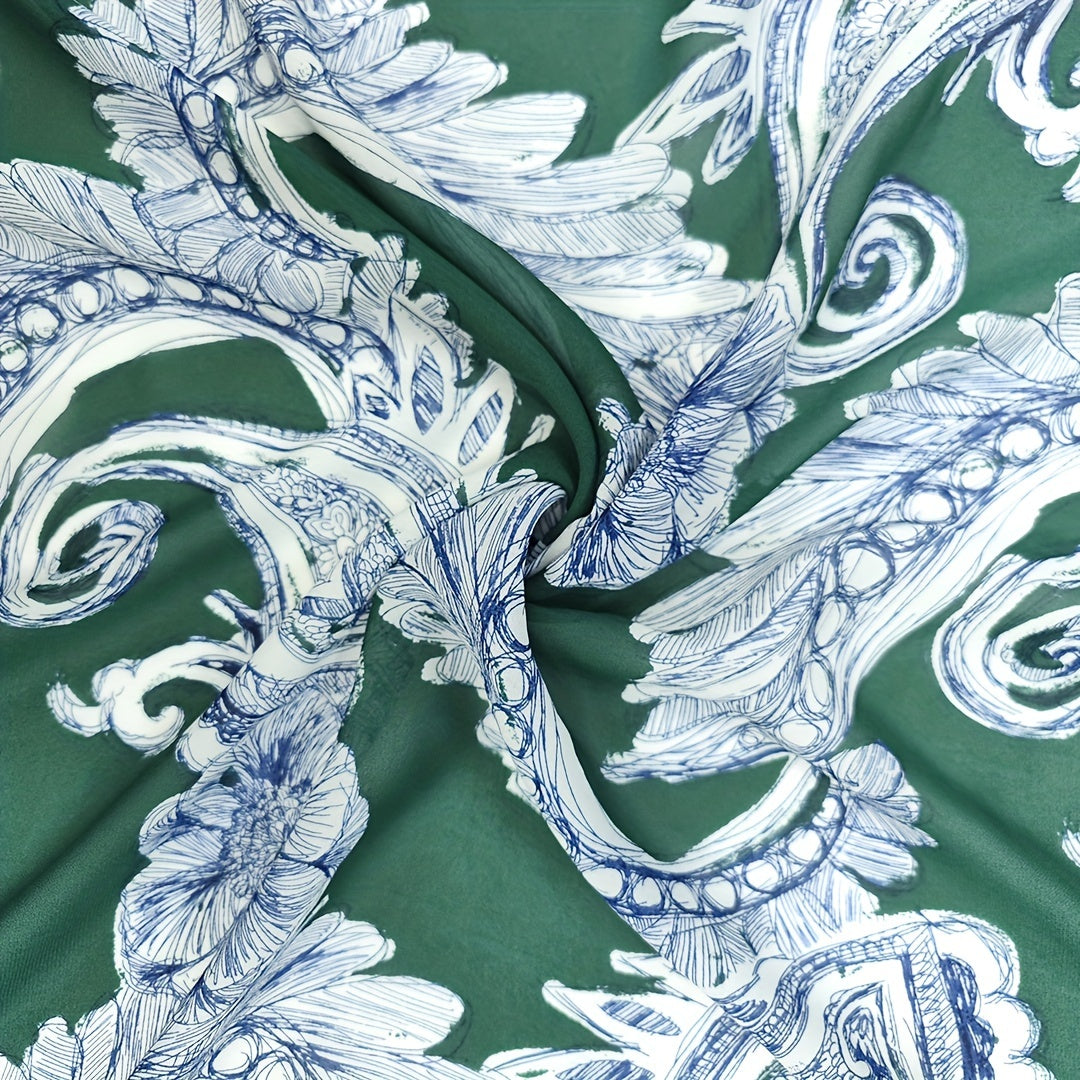 1yd Chiffon Fabric for DIY Clothing Pants Dress Breathable Comfortable