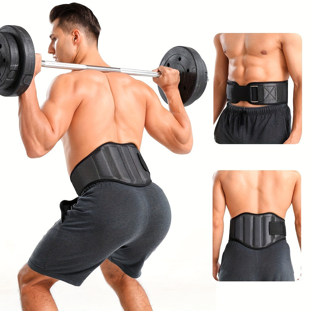 Sports Fitness Belt Weightlifting Squat Waist Support Tummy Control