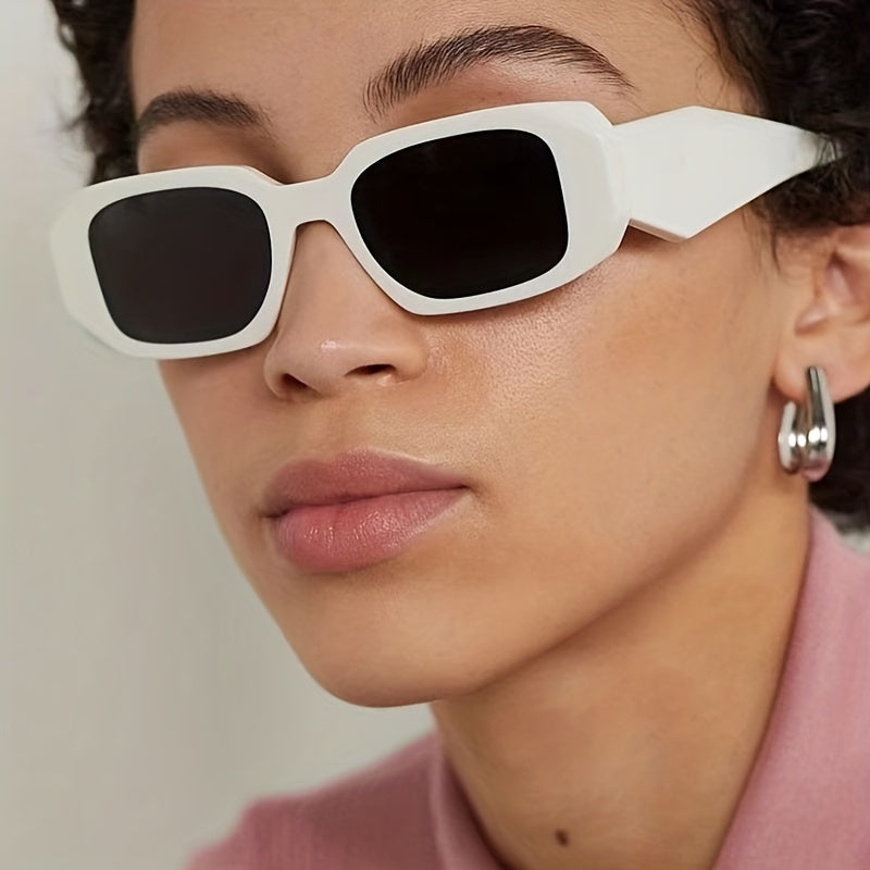 Y2K Square Sunglasses Candy UV400 Sun Shades for Beach