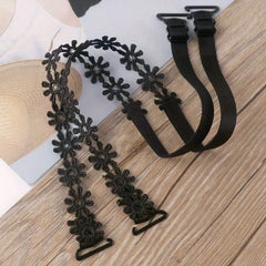 Flower Lace Bra Straps Comfortable Invisible Strap Women's Lingerie