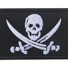 Pirate Military Morale Patch - Halloween & Of The Dead Decor