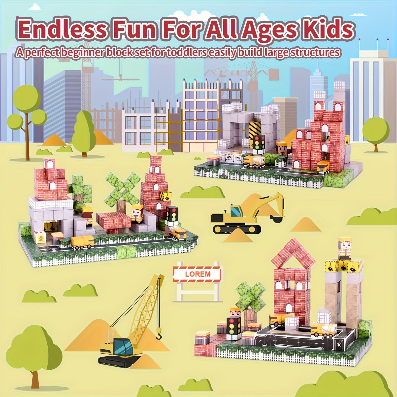 128pcs Magnetic Building Blocks Enhance Imagination and Creativity Sensory Toy