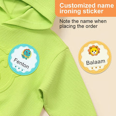 Custom Fabric Labels 48pcs, for Clothes, School, Daycare, Sport