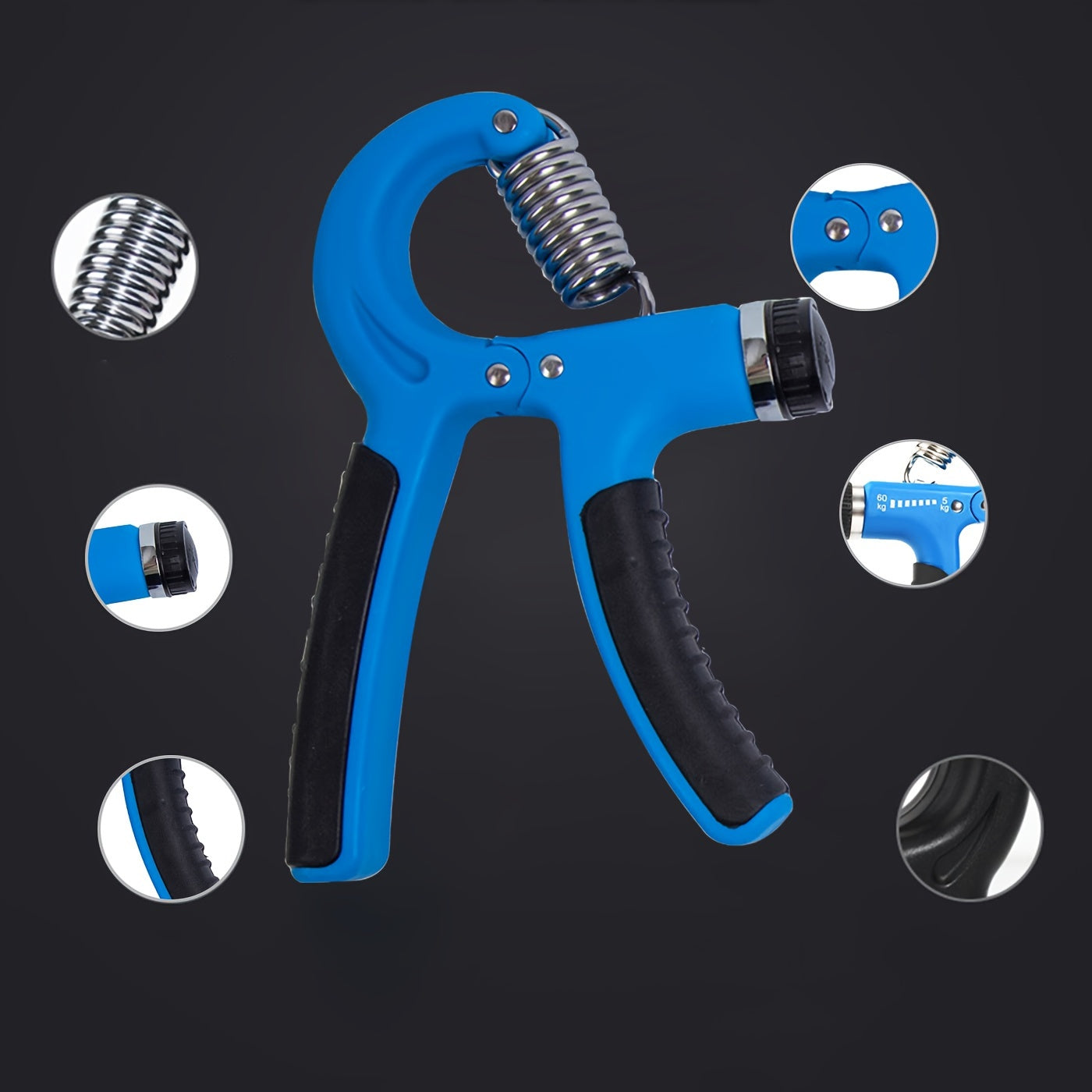 Adjustable Grip Strength Trainer Hand Exerciser