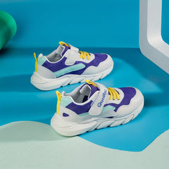 Boys Cushioning Sport Shoes Lightweight Breathable Non Slip Sneakers For Kids