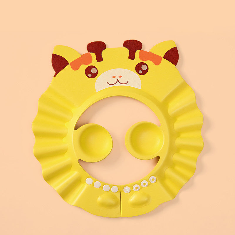Adjustable Wash Cap for Kids Baths - Protect Your Baby's Ears