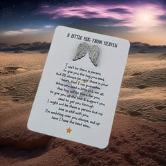 Men's Wooden Memorial Pocket Token Thoughtful Gift for Loss & Remembrance
