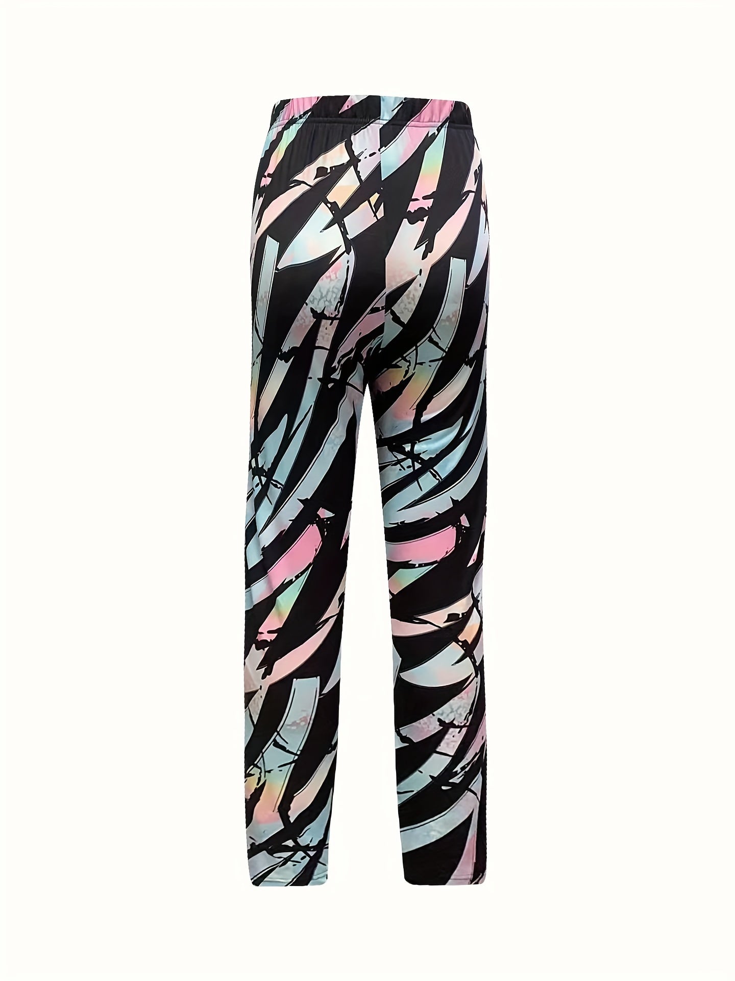 Ombre Striped High Stretch Yoga Pants
