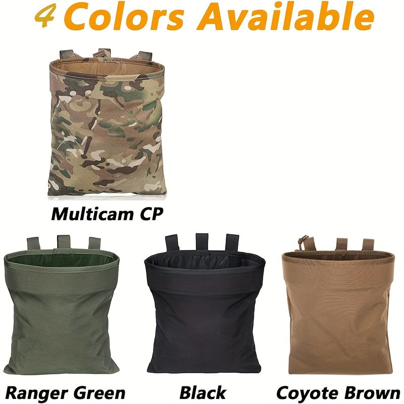 500D Nylon Molle Roll Up Bag Lightweight Collection Bag For Hiking