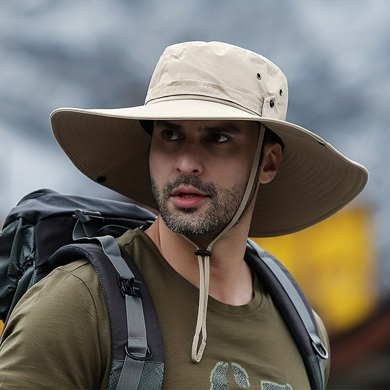 Protective Wide Brim Fishing Hat for Men & Women