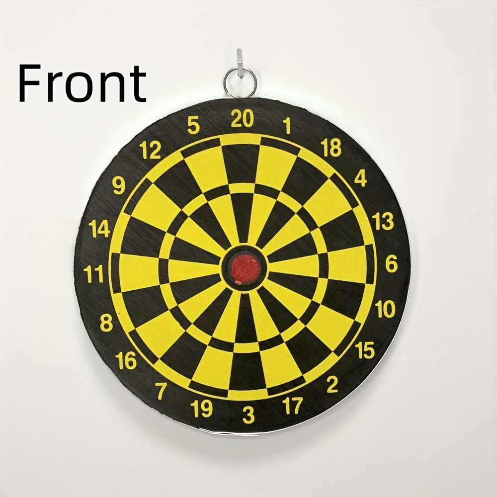 2-Sided Dart Board Set with 2 Darts