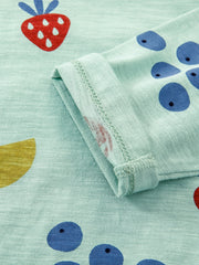 Baby Boys Fruits Print Long Sleeve T Shirts