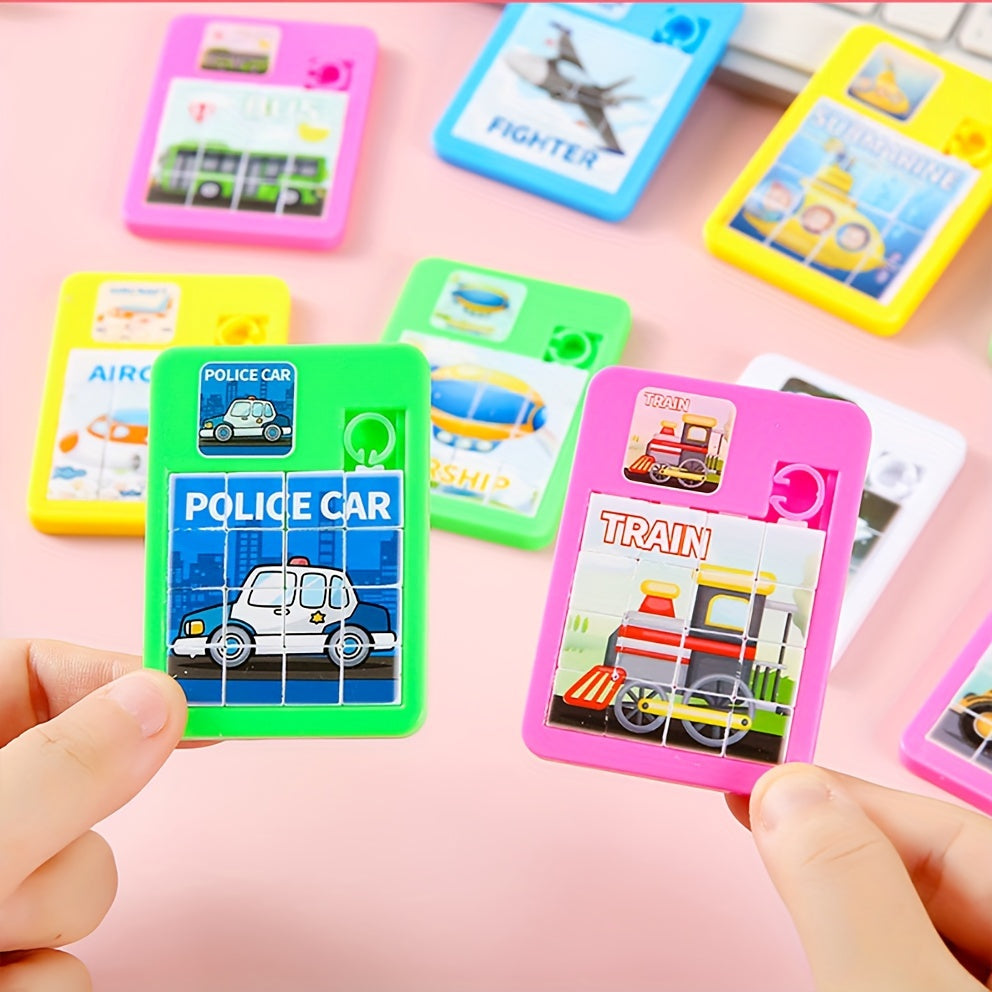 Traffic Airplane Puzzle Decompression Toy Cartoon Creative Mini Game
