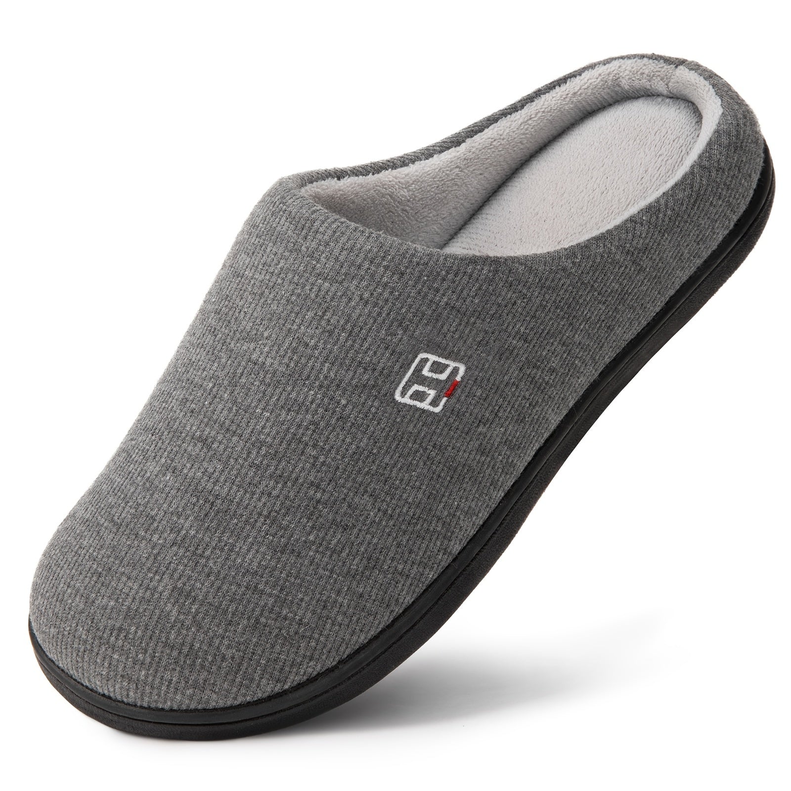 Men's Coral Fleece Lining Memory Foam Slipper