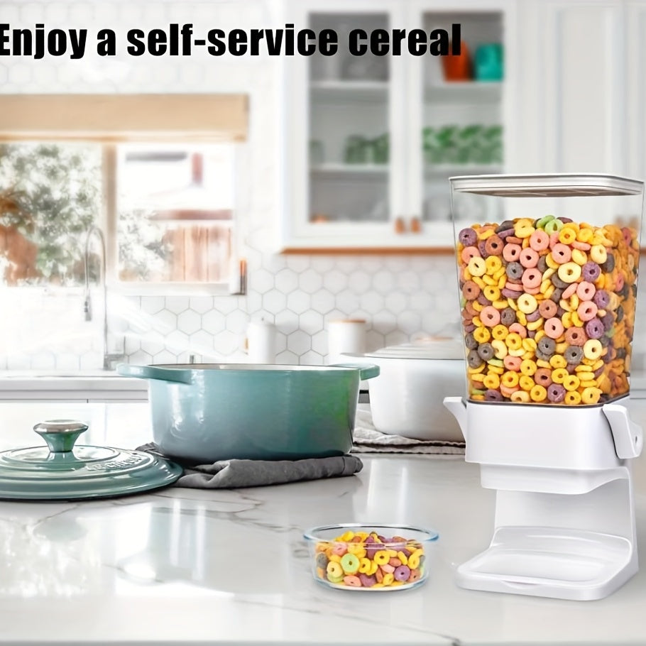 Dry Food Dispenser Cereal Oatmeal Machine Kitchen Grain