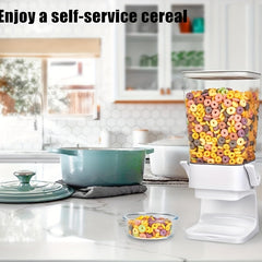 Dry Food Dispenser Cereal Oatmeal Machine Kitchen Grain