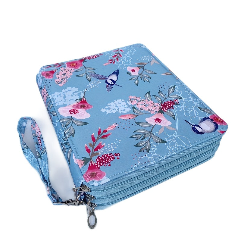 Large Capacity 127 Slots Colored Pencil Bag