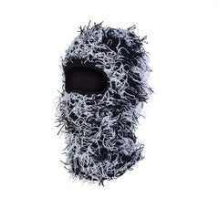 Windproof Balaclava Full Face Knitted Ski Mask Stay Warm for Skiing and Riding