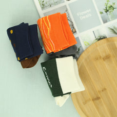 Men's Cartoon Crew Socks 3 Pairs Breathable Comfy Street Style Outdoor Wear