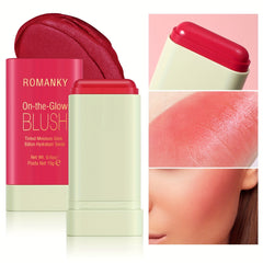 Blush Blending Stick Moisturizing Lip Balm Red Pink Orange Face Lip And Eye Tint