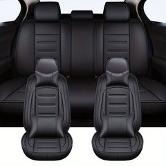 5 Seat Car Seat Cover YNOOH PU Leather Auto Cushion Protector
