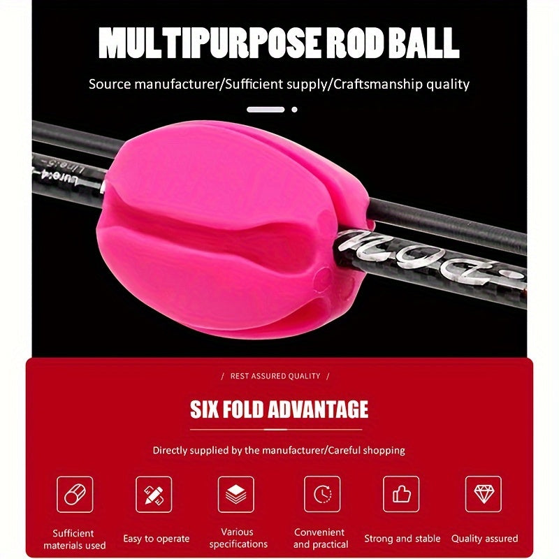 Mini Fishing Rod Fixed Ball Rod Anti Collision Pole Protector