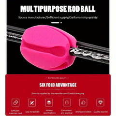 Mini Fishing Rod Fixed Ball Rod Anti Collision Pole Protector
