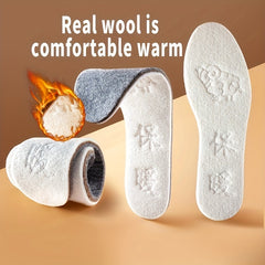Thermal Felt Insoles Warm Heated Insoles For Winter Shoes