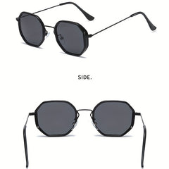 Men's Polygonal Sunglasses Classic Style