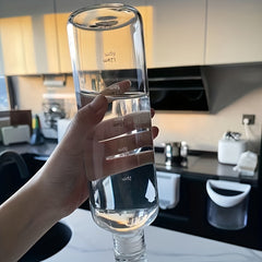 500ml Leakproof Water Bottle with Time Mark