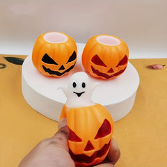 Halloween Pumpkin Stress Balls Trick Or Treat Toys