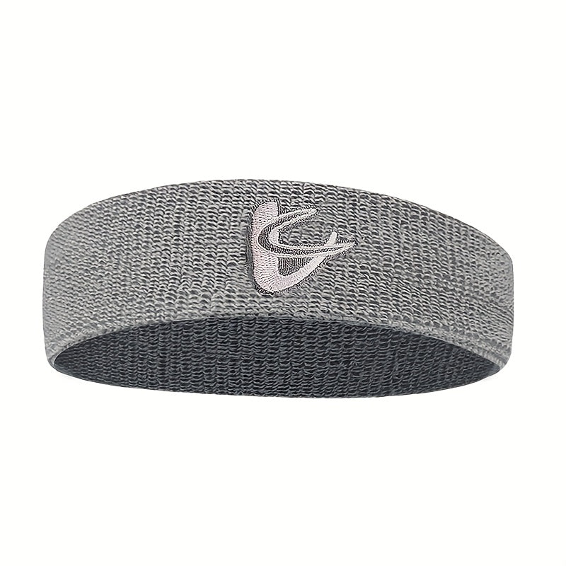 Men's Athletic Headband Non Slip Sweat Wicking Workout Headband for Gym