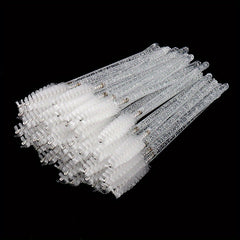 25 Pcs Spoolies Mascara Eyelash Wands Brush For Eyelash Extension