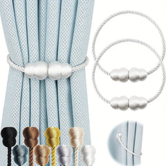 Modern Magnetic Curtain Tieback Gourd Buckle for Home Decor