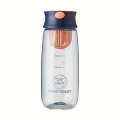 635ml Leakproof Clear Tea Cup Heat-resistant Water Bottle With Filter