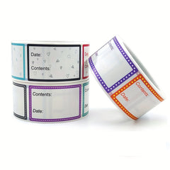 200pcs Safe Date Food Catalog Kitchen Stickers