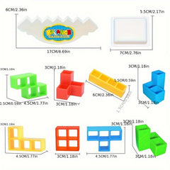 Colorful Square Building Blocks Toy for Early Education