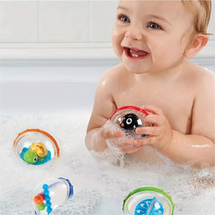 Baby Bath Splashing Training Shaking Ball Hand Grab Ball Toy