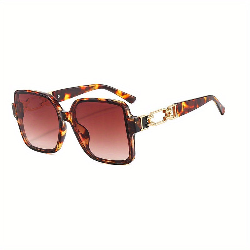 Large Square Frame Sunglasses For Women Men UV400