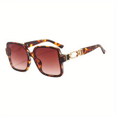 Large Square Frame Sunglasses For Women Men UV400