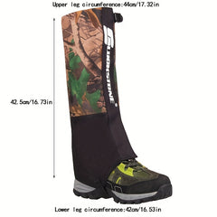 Waterproof Leg Gaiters For Hiking Breathable Protection