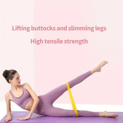 TPE Yoga Elastic Band Fitness Resistance Band for Leg Shaping
