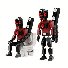 271pcs Toilet Woffer Titian Man Building Blocks Set